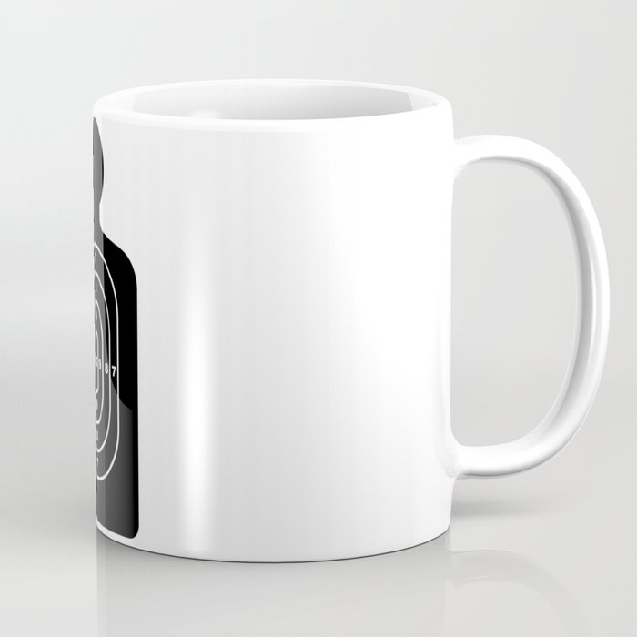 Human Shape Target Coffee Mug