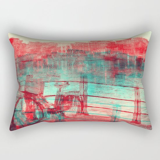 One Bicycle Rectangular Pillow