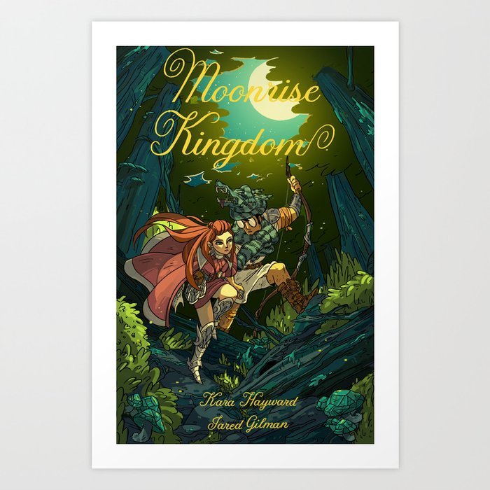 moonrise kingdom Art Print