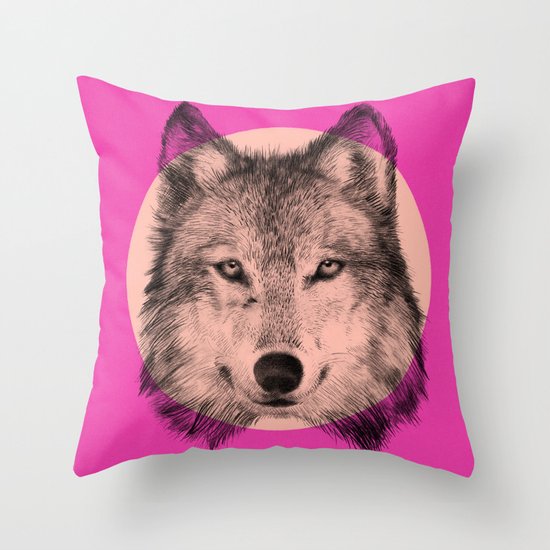 Wild 7 - by Eric Fan and Garima Dhawan Throw Pillow
