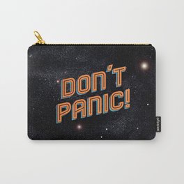 Don't Panic Carry-All Pouch | Sci-Fi, Funny, Movies & TV, Typography 