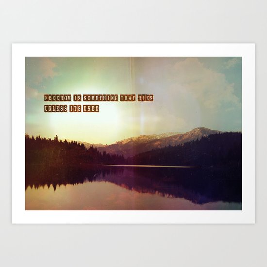 Freedom Art Print