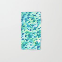 aqua coloured towels