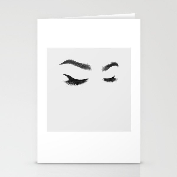 Lashes Stationery Cards