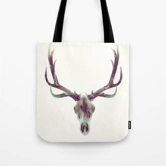Elk Skull Tote Bag