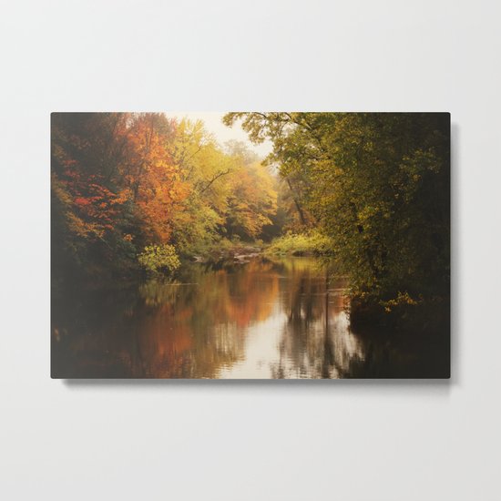 A Wisconsin River Metal Print