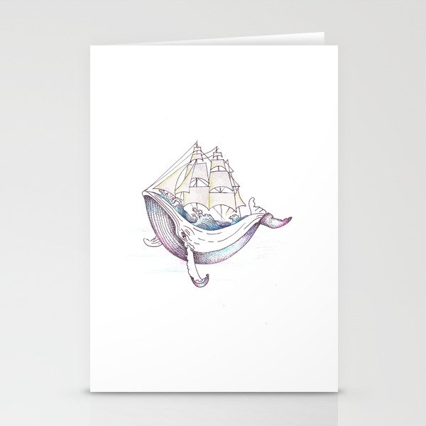 whale Stationery Cards