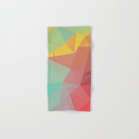 Geometric X Hand & Bath Towel