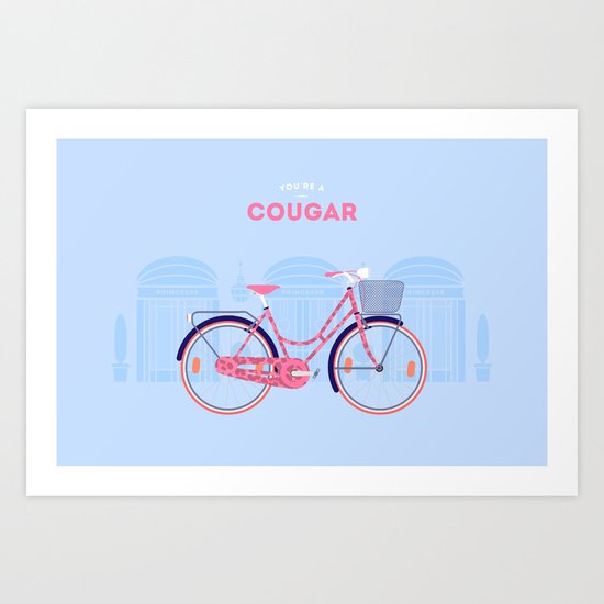 Cougar Art Print