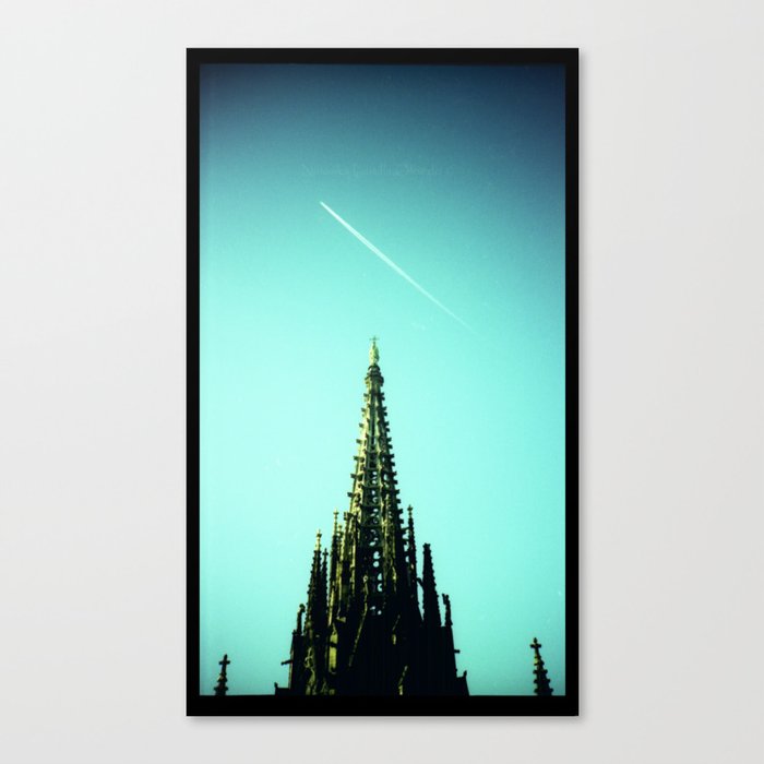 look up Canvas Print