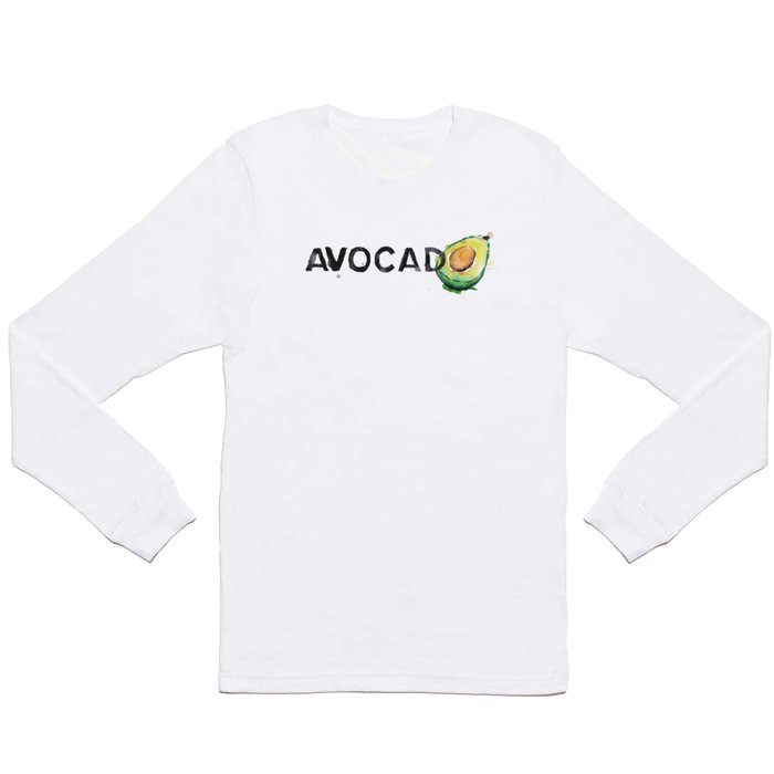 Favourite Things - Avocado Long Sleeve T Shirt