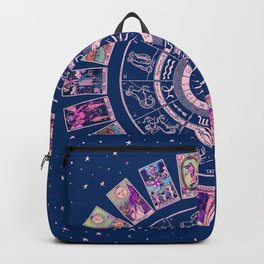 Major Arcana & Wheel of the Zodiac | Pastel Goth Backpack