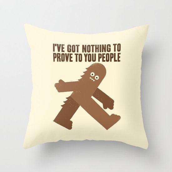 Surefooted Throw Pillow