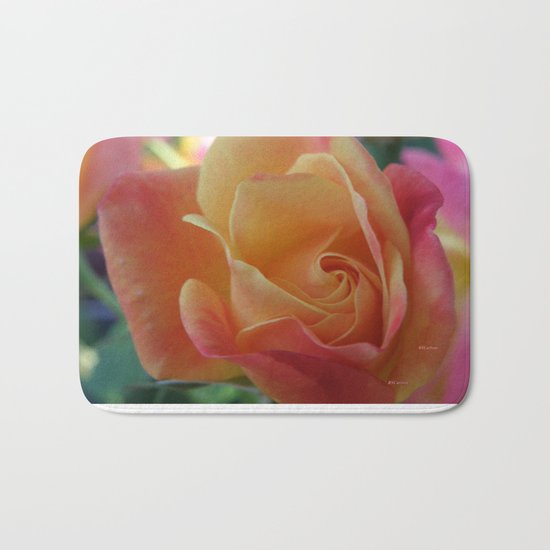 Rose Shade Pastels Bath Mat