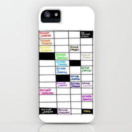 Crossword Iphone Cases To Match Your Personal Style Society6