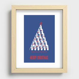 Christmas tree 2020 edition Recessed Framed Print