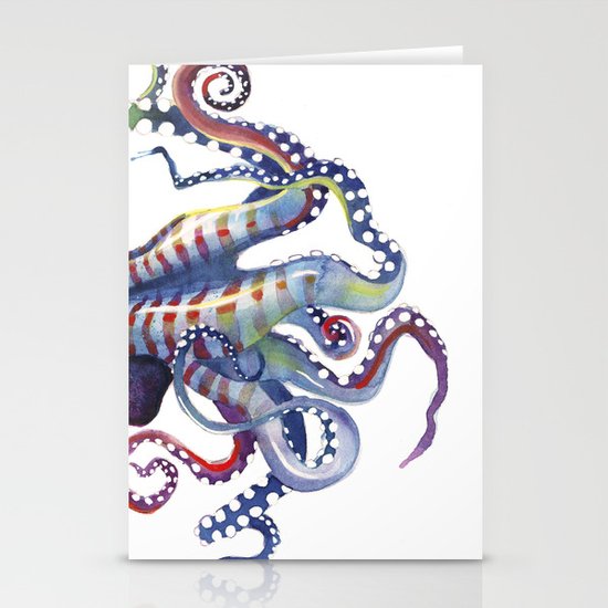 Octopus Stationery Cards