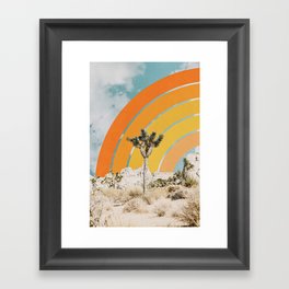 Desertscape Framed Art Print