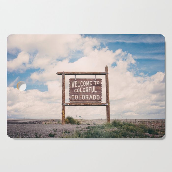 Welcome to Colorful Colorado Cutting Board