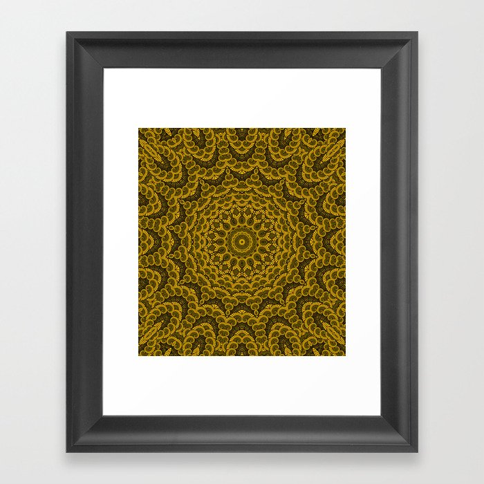 Vc SpirArt - Mandala Framed Art Print