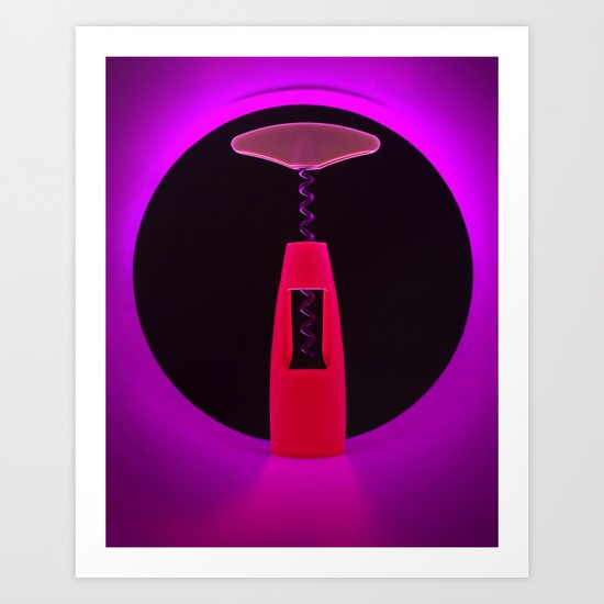 Corkscrew Art Print