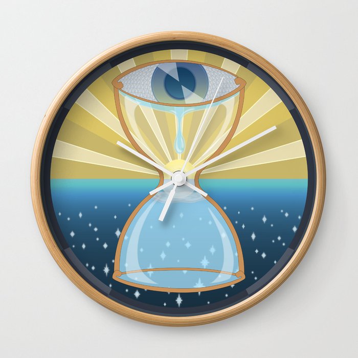 "Weeping may endure for a night, but joy comes in the morning." Psalm 30:5 Wall Clock