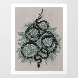 serpent Art Print