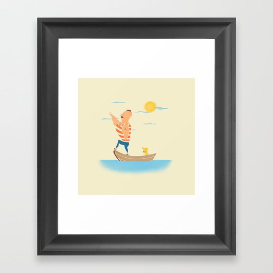 Forever Forward 2 Framed Art Print