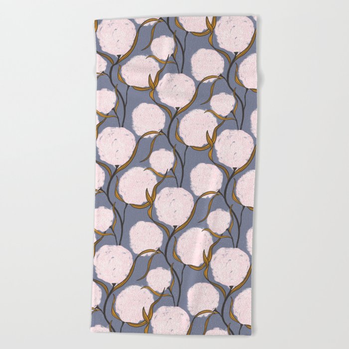 Cotton Candy Roses Beach Towel