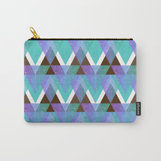 GlitterTriangles Carry-All Pouch