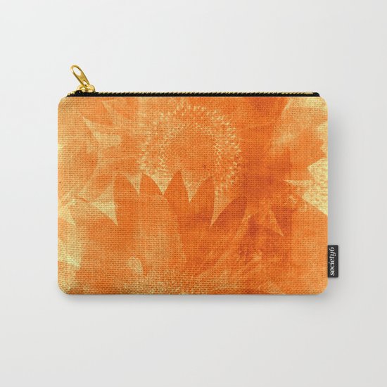 faded sunflowers Carry-All Pouch