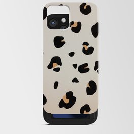 Leopard pattern iPhone Card Case