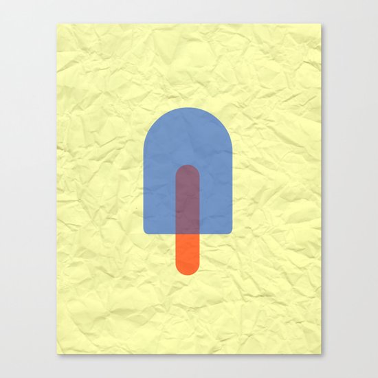 Bluesicle Canvas Print