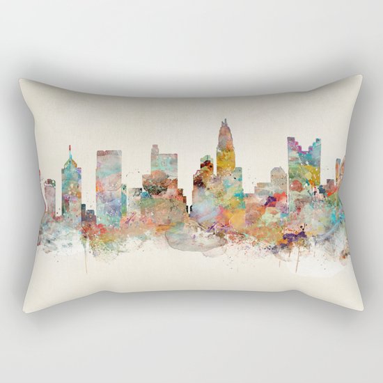 columbus ohio Rectangular Pillow