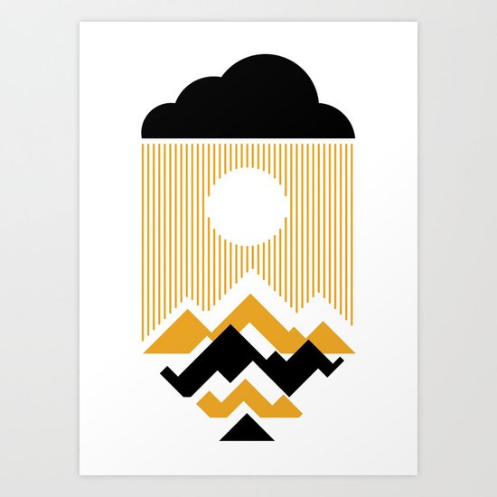 The Day The Sun Disappears Art Print