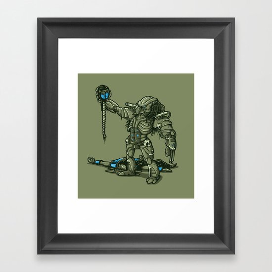 FATALITY Framed Art Print