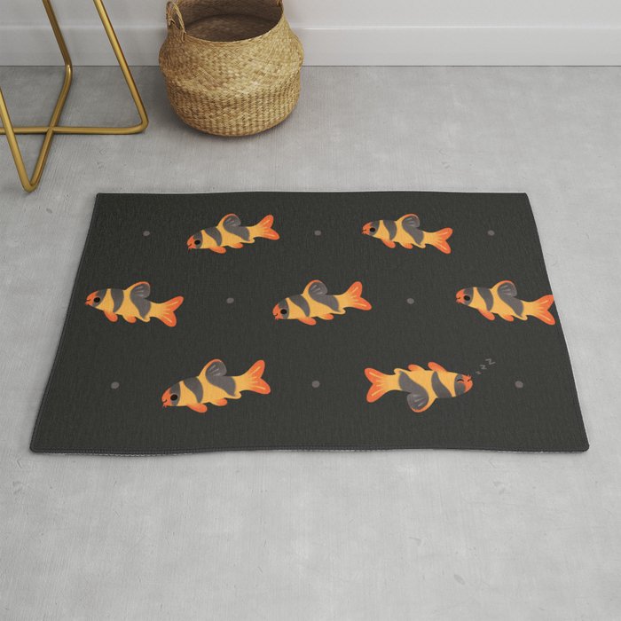 Clown Loach Rug By Pikaole Society6
