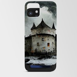 Castle in the Storm iPhone Card Case