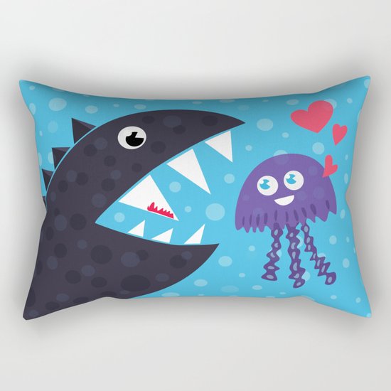 Impossible love Rectangular Pillow