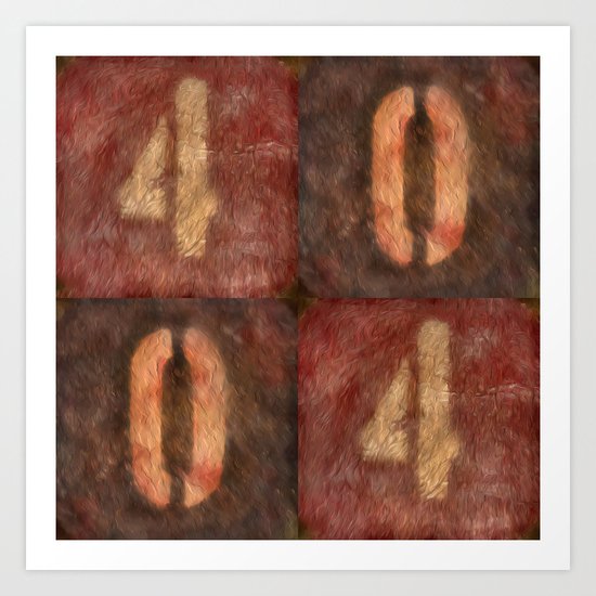 4004 Art Print