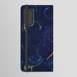 Starry Galaxy Night Android Wallet Case