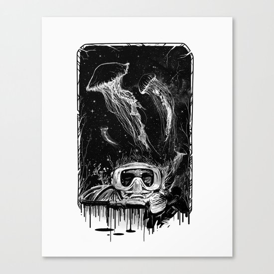 Underwater Vision Canvas Print