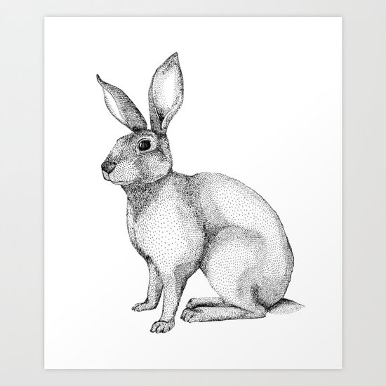 Rabbit Art Print