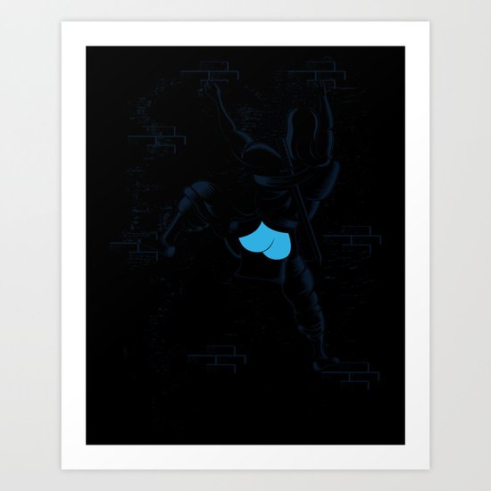 Exposed Ninja Art Print