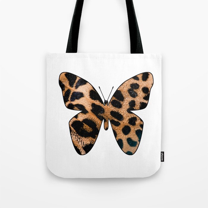 LEOPARD BUTTERFLY Tote Bag