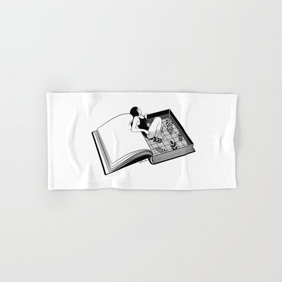Drenched through my mind Hand & Bath Towel