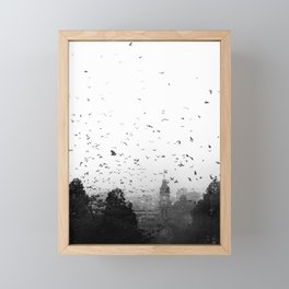 Attack of the Bats Framed Mini Art Print