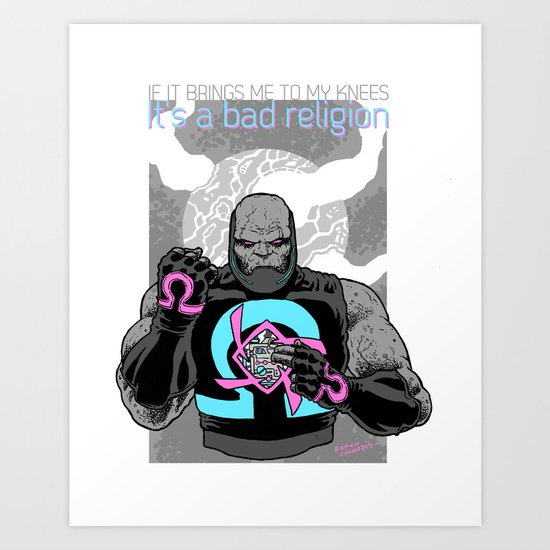 Die 4 Darkseid Art Print