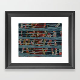 Stripes Framed Art Print
