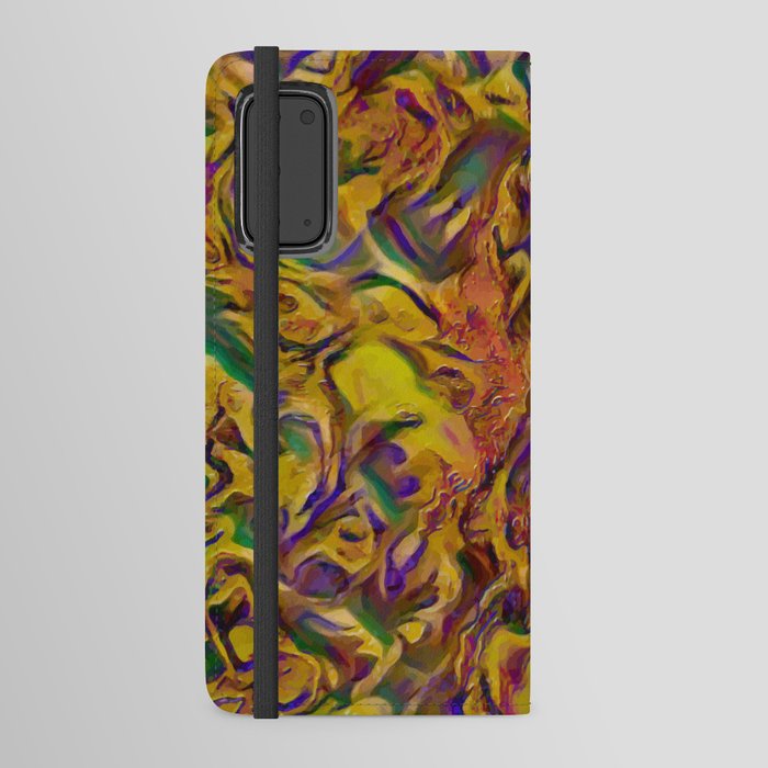 The Pineal Experience - multicolor rainbow abstract swirls  Android Wallet Case